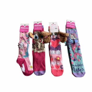 Fluffy Knitted Animal Socks and Slippers Patterns