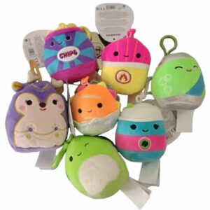 Squishmallows Fruit & Vegetable Assorted Blind Plush Key Chain