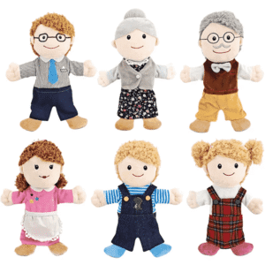 Plush Embroidered Hand Puppet Funny Educational Toy