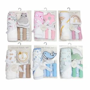 2 in 1 Baby Wrap Hoodie & Bath Towel