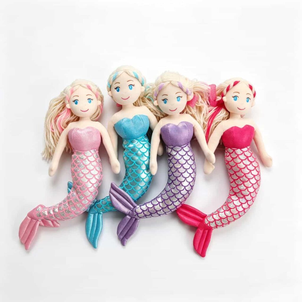 Mermaid Plush Dolls Stuffed Animals